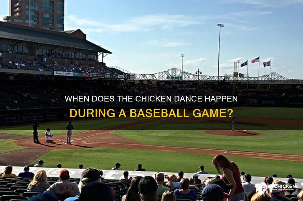 which inning is chicken dance at baseball game