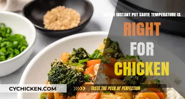 Sautéing Chicken to Perfection: The Ideal Instant Pot Temperature