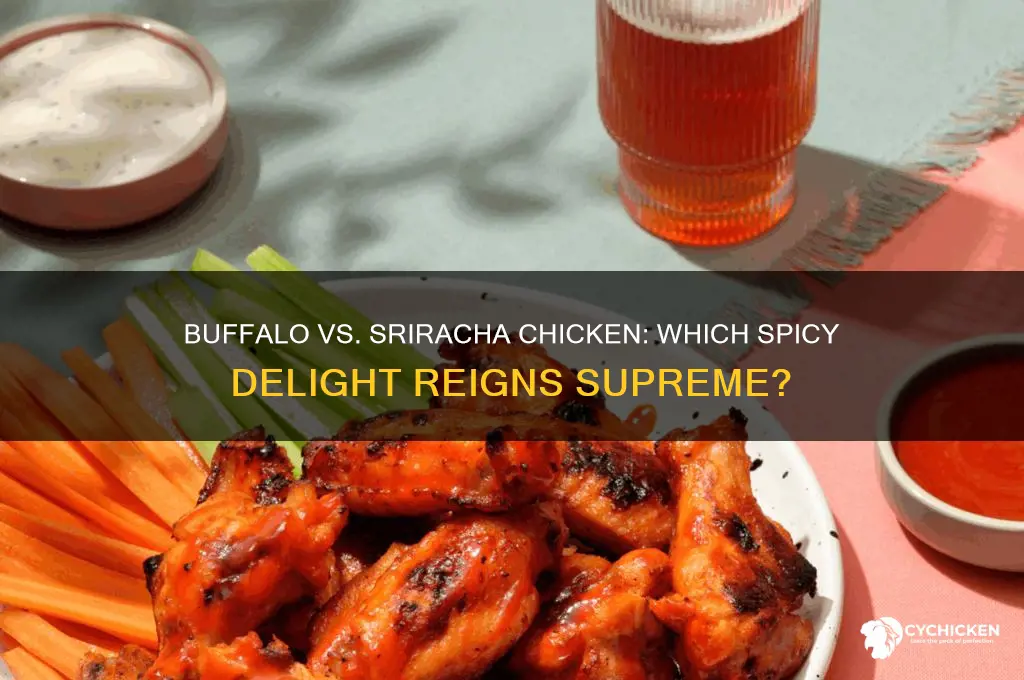 which is better buffalo chicken or sriracha chicken