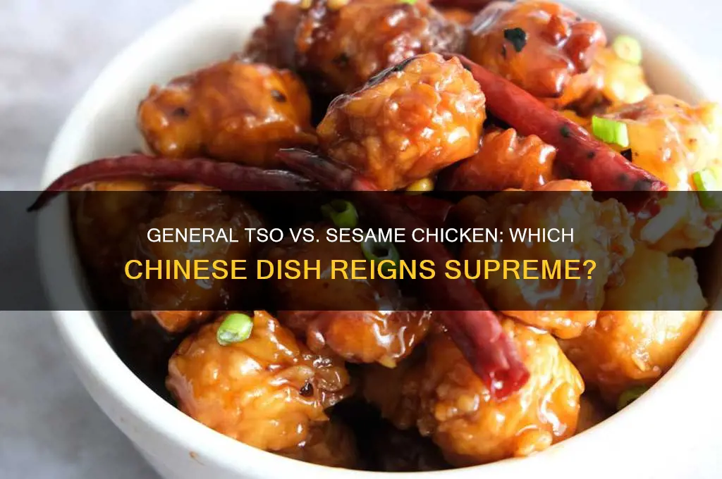 which is better general tso or sesame chicken