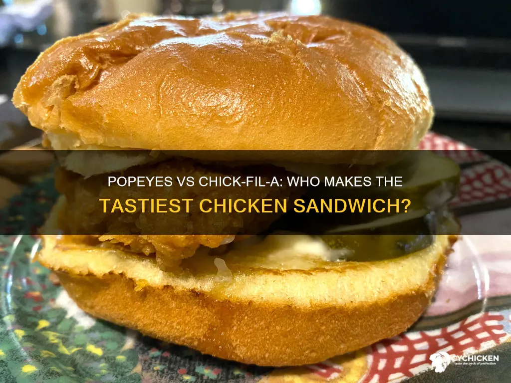 which is better popeyes chicken sandiwch or chick filet