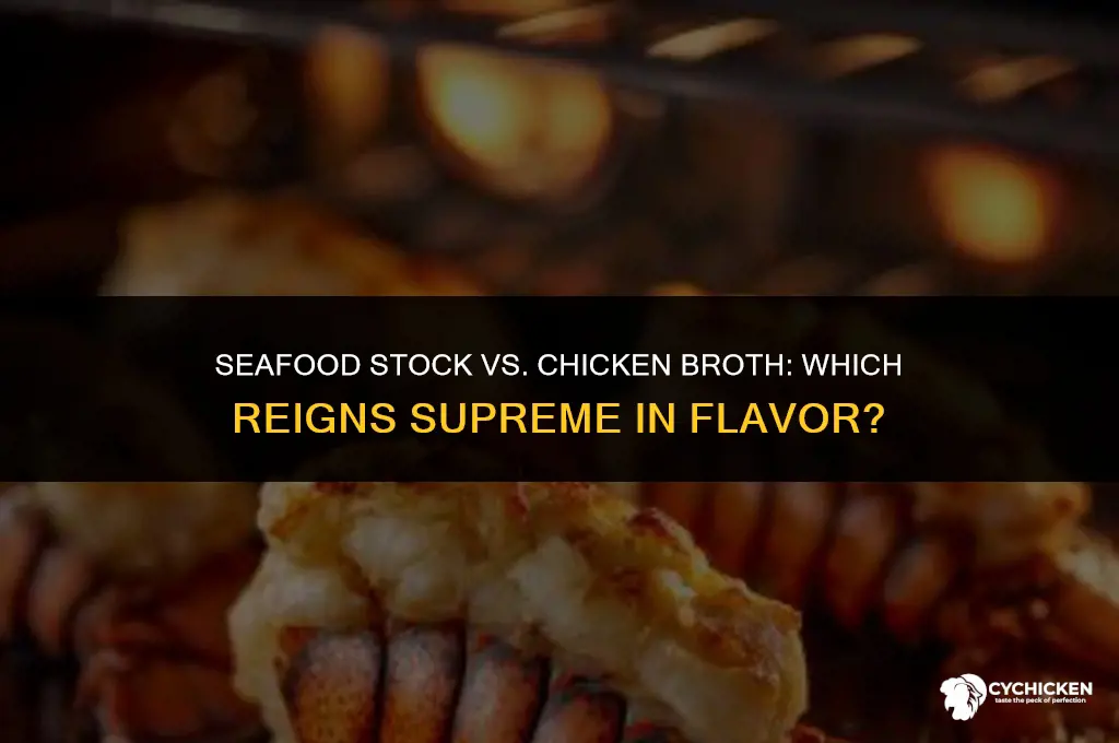 which is better seafood stock or chicken broth