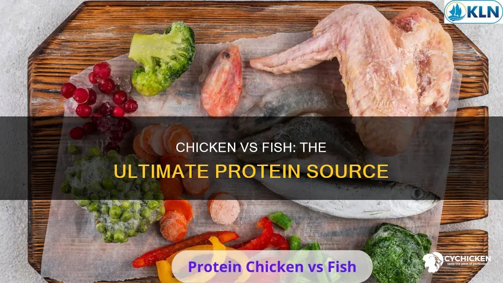 which is better source of protein fish or chicken
