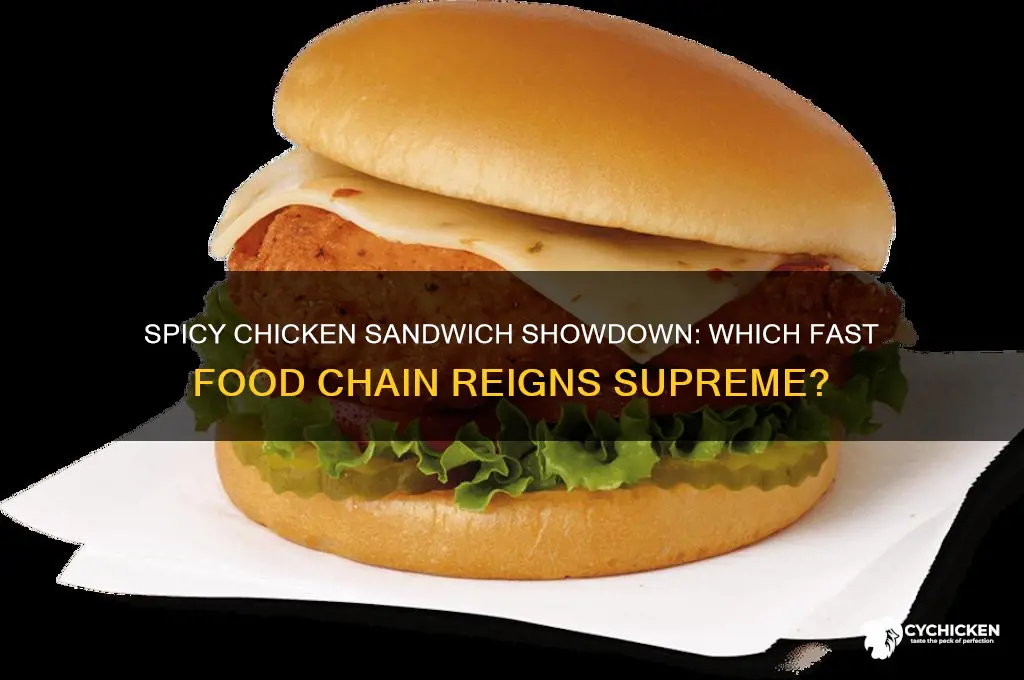 which is better spicy chicken sandwich