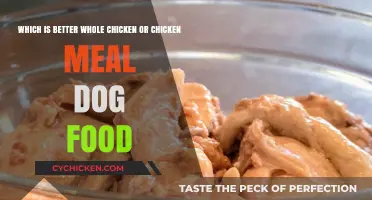 Whole Chicken vs. Chicken Meal Dog Food: Which is Better?