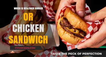 Burger vs. Chicken Sandwich: Which Fast Food Option is Healthier?