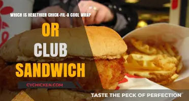 Chick-fil-A Cool Wrap vs. Club Sandwich: Which is Healthier?