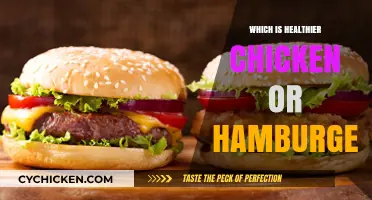 Chicken vs. Hamburger: Unraveling the Healthier Choice Debate