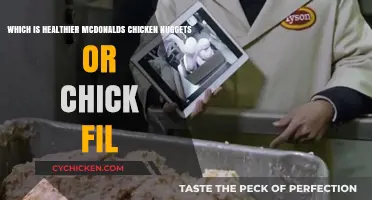 Healthier Choice: McDonald's Chicken Nuggets vs. Chick-fil-A Nuggets