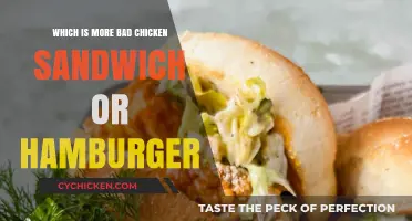 Chicken Sandwich vs. Hamburger: Which Fast Food Choice is Worse?