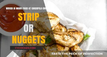 Chick-fil-A Showdown: Chicken Strips vs. Nuggets - Which Offers More Food?