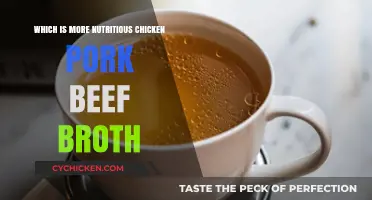 Comparing the Nutritional Benefits of Chicken, Pork, and Beef Broth