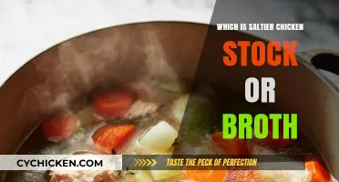 Unraveling the Mystery: Chicken Stock vs. Broth - Which Reigns Supreme in Saltiness?