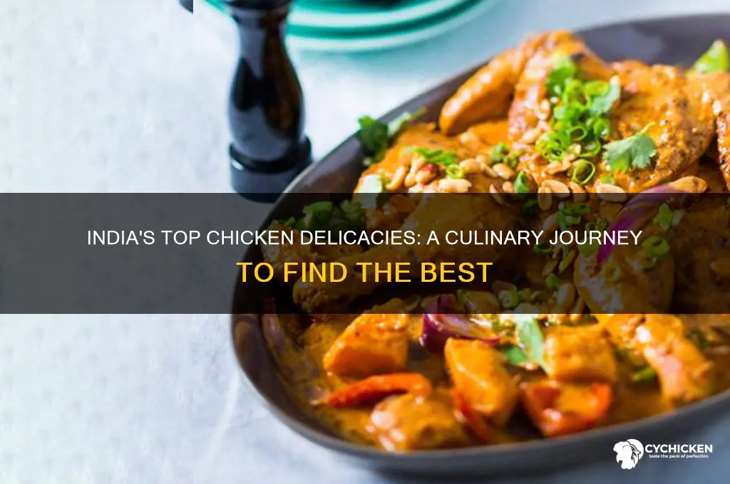 which is the best chicken dish in india
