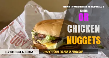 McDonald's Showdown: Are Burgers or Chicken Nuggets Worse for You?