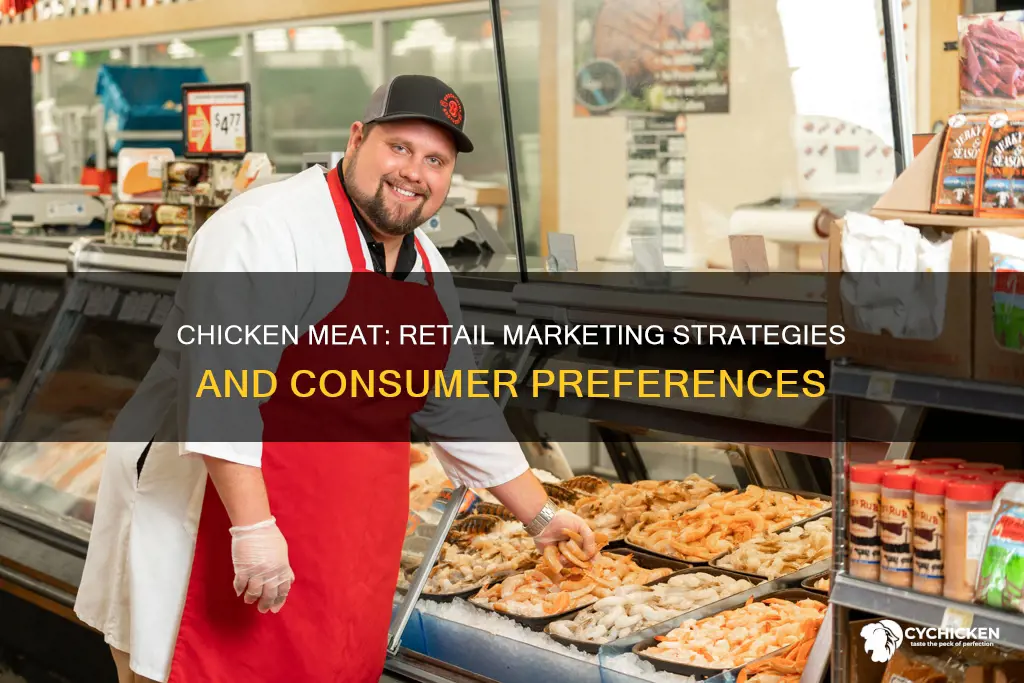 which kind of chicken meat is typically marketed in retail