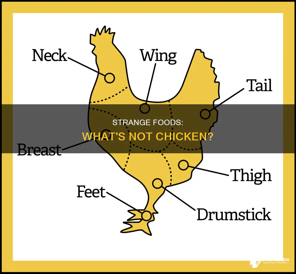 which of these foods is not part of a chicken