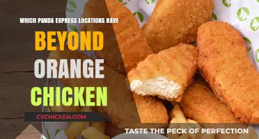Beyond Orange Chicken at Panda Express: Where to Find It