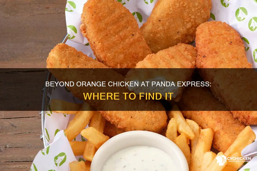 which panda express locations have beyond orange chicken