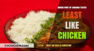 Unveiling the Chicken Part with the Mildest, Least Chicken-Like Flavor