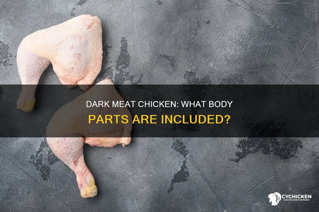 which part of the chicken is considered dark meat