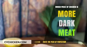 Dark Meat Mystery: Identifying the Chicken Pieces with More Dark Meat