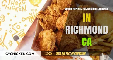 Where to Find Popeyes Chicken Sandwich in Richmond, CA
