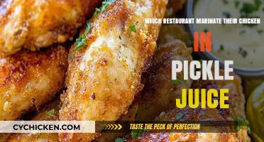 Pickle Juice Marinade: Which Restaurants Use This Tangy Chicken Secret?
