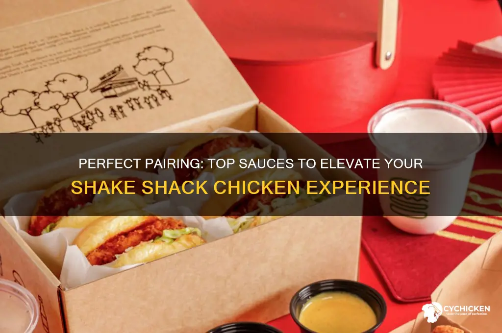 which sauce is best for shake shack chicken