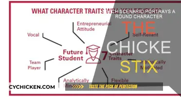 Chicken Stix: Who's the Round Character?