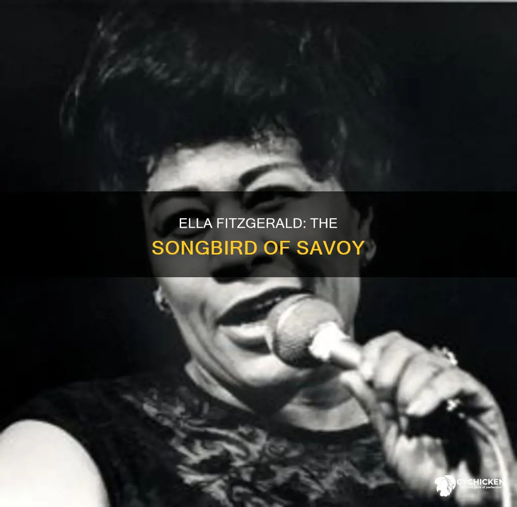 which singer often performed with chick webb at the savoy