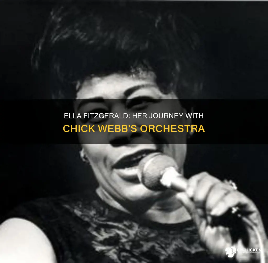 which vocalist got her start with chick webbs orchestra