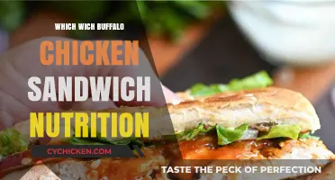 Buffalo Chicken Sandwich Nutrition: A Healthy Choice at Which Wich?
