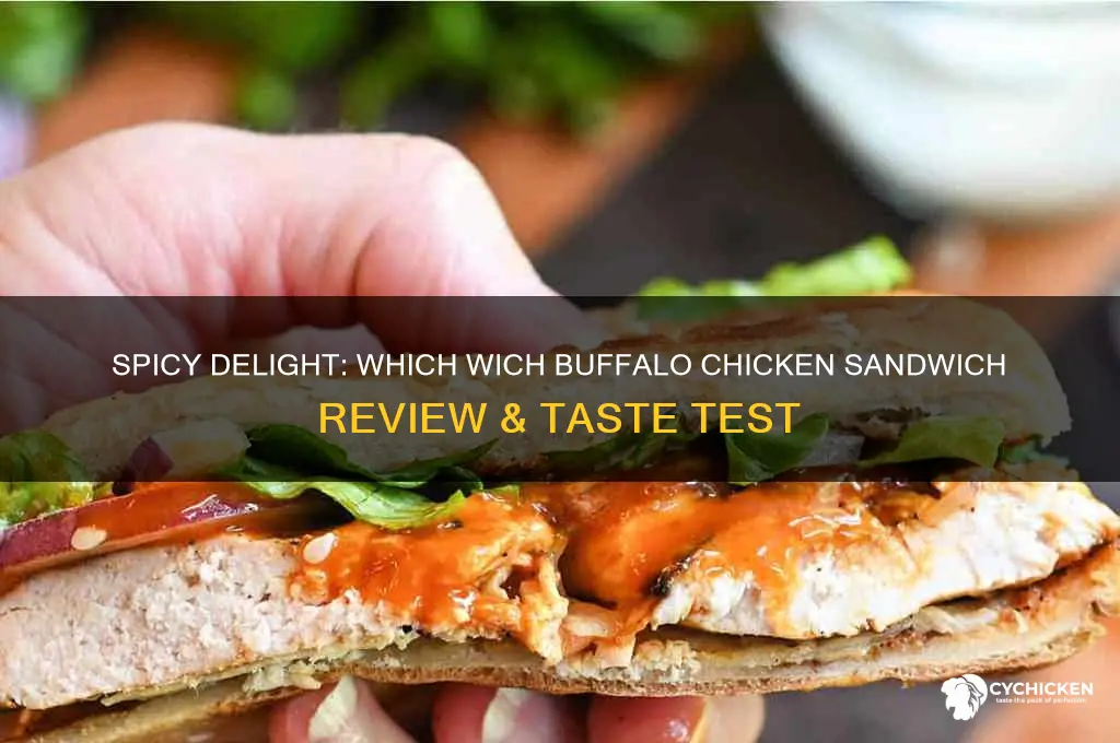 which wich buffalo chicken sandwich