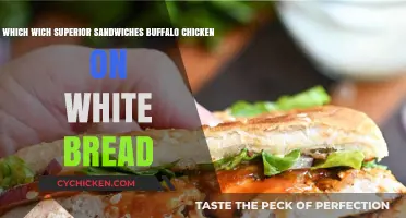 Buffalo Chicken Bliss: Which Wich's White Bread Sandwich Review
