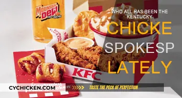 Recent Kentucky Fried Chicken Brand Ambassadors