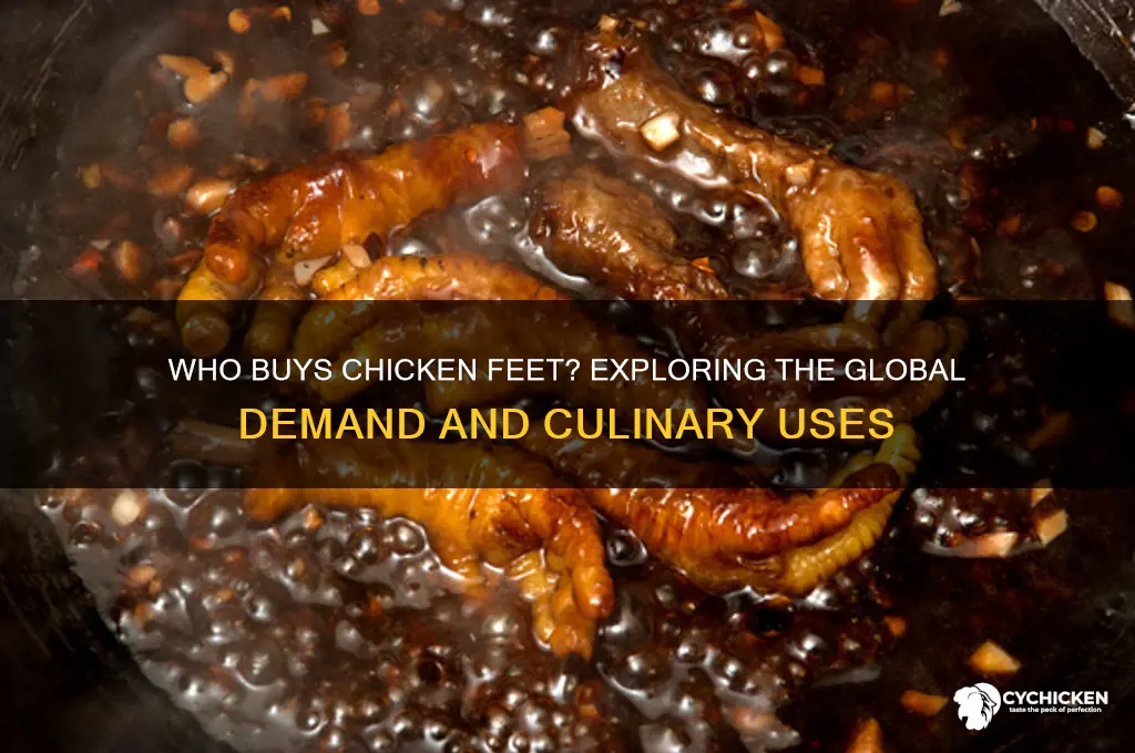 who buys chicken feet
