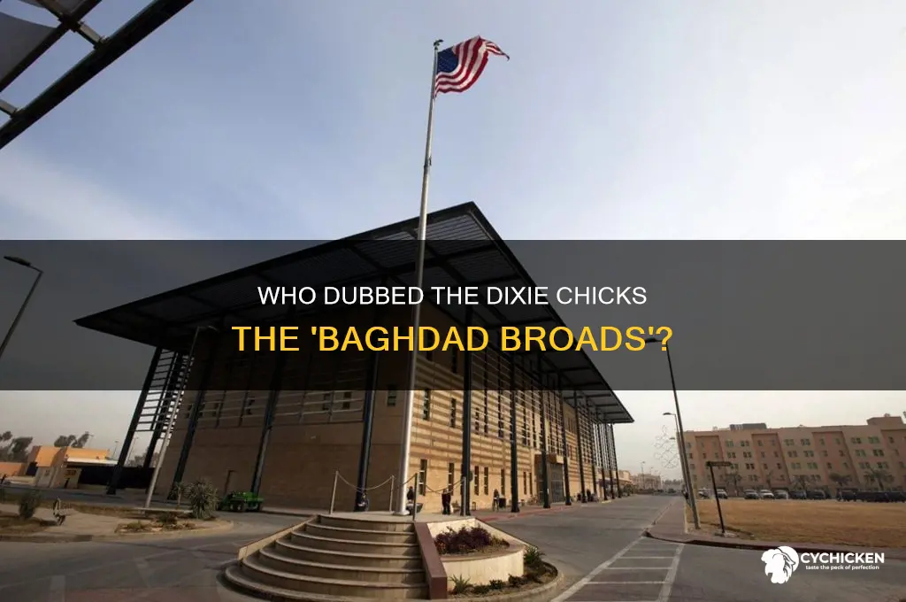 who called the dixie chicks the bagdad broads