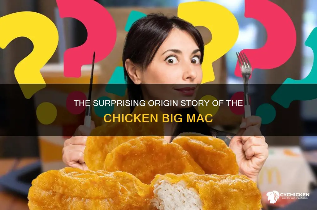 who came up with the chicken big mac
