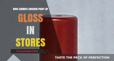 Where to Find Chicken Poop Lip Gloss in Retail Stores