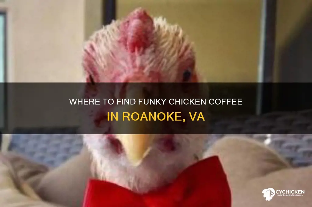 who carries funky chicken coffee in roanoke va