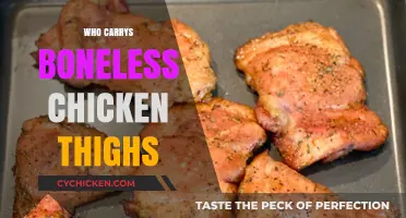 Where to Find Boneless Chicken Thighs: Top Retailers and Brands
