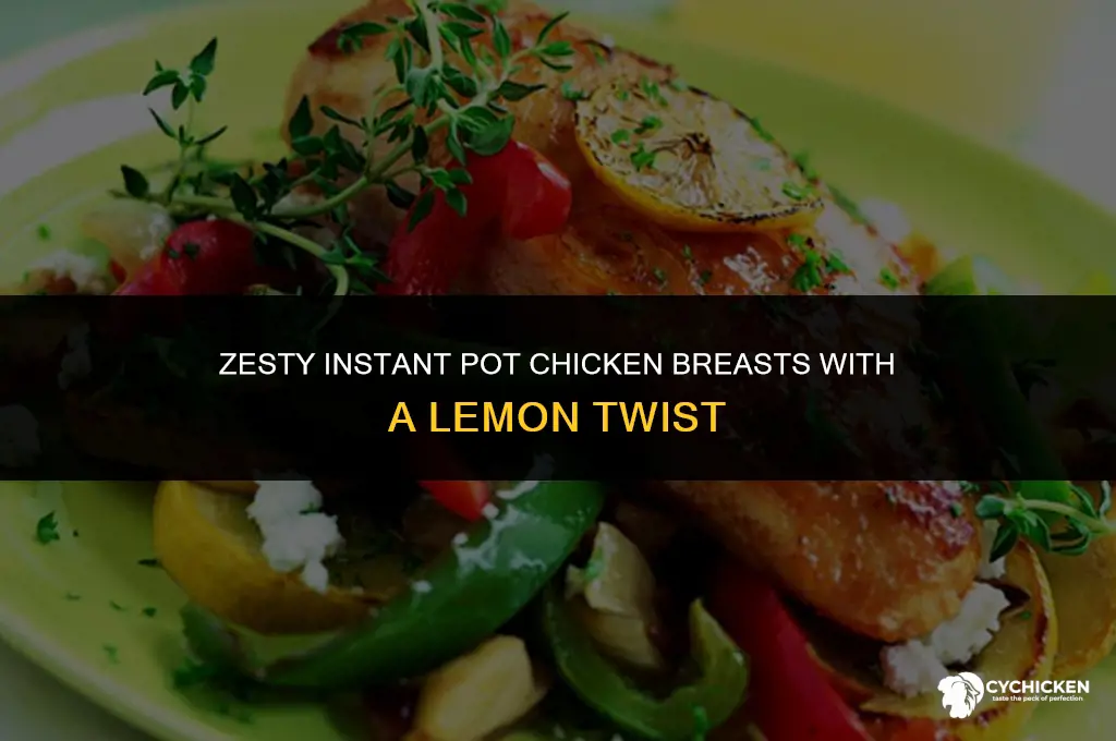 who chicken breastinstant pot lemons