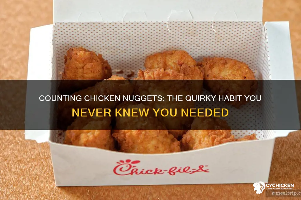 who count their chicken nuggets