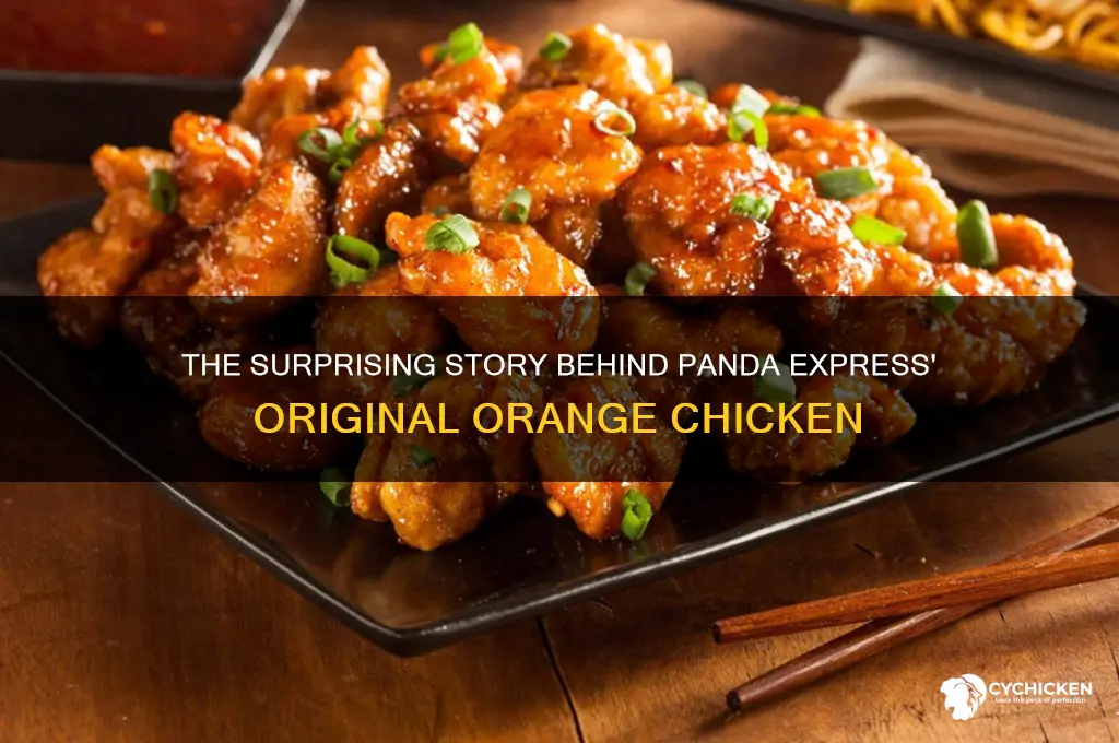 who created the original orange chicken panda express