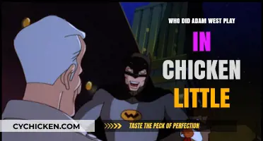 Adam West's Role in Chicken Little: A Surprising Voice Performance