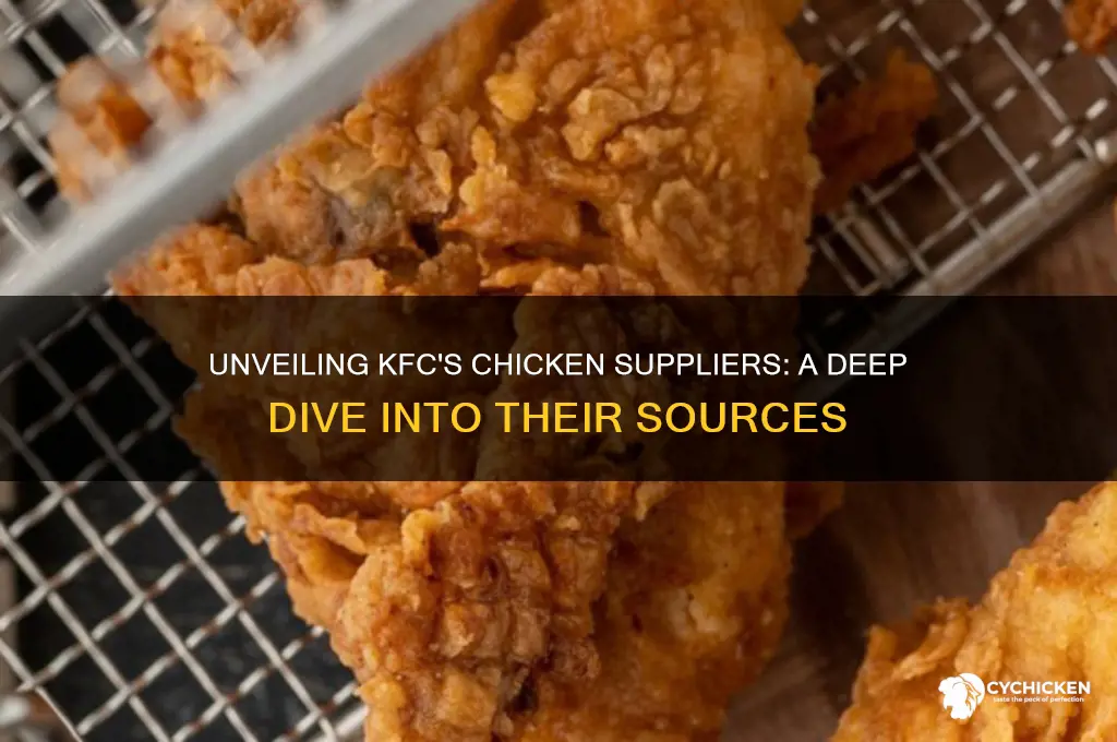 who does kfc buy their chicken from