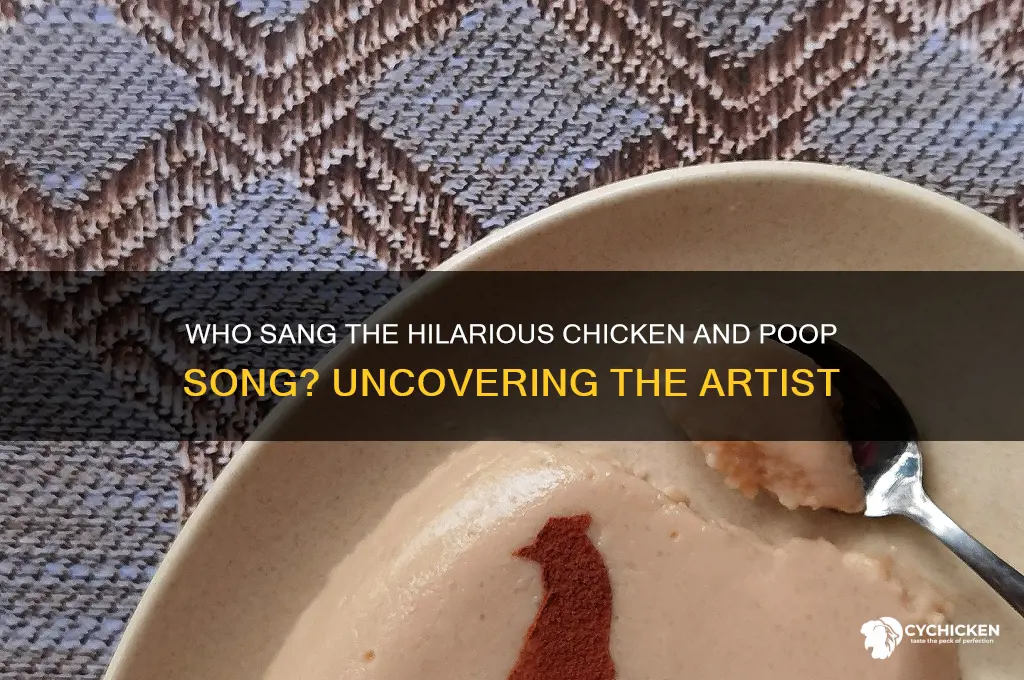 who does the song about chicken and poop
