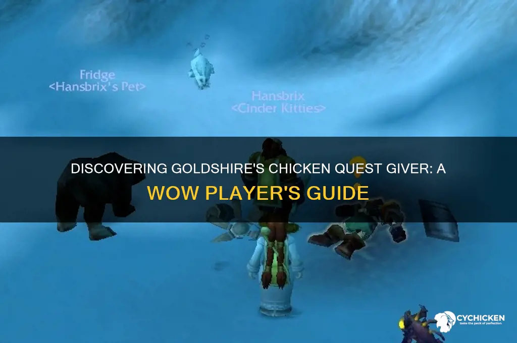 who gives out the chicken quest in goldshire