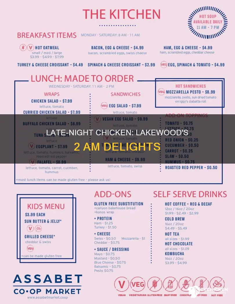 who got that chicken at 2 am in lakewood